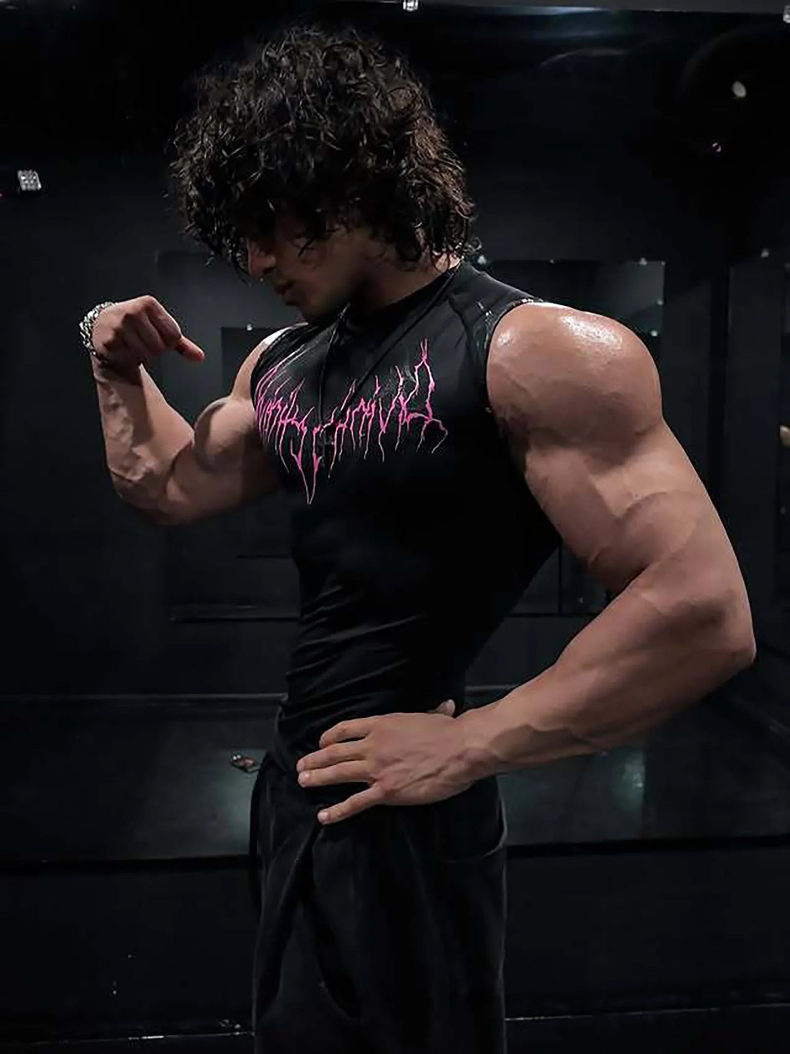 GYM T-shirt Men's Dark Gothic